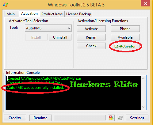 windows toolkit invalid class